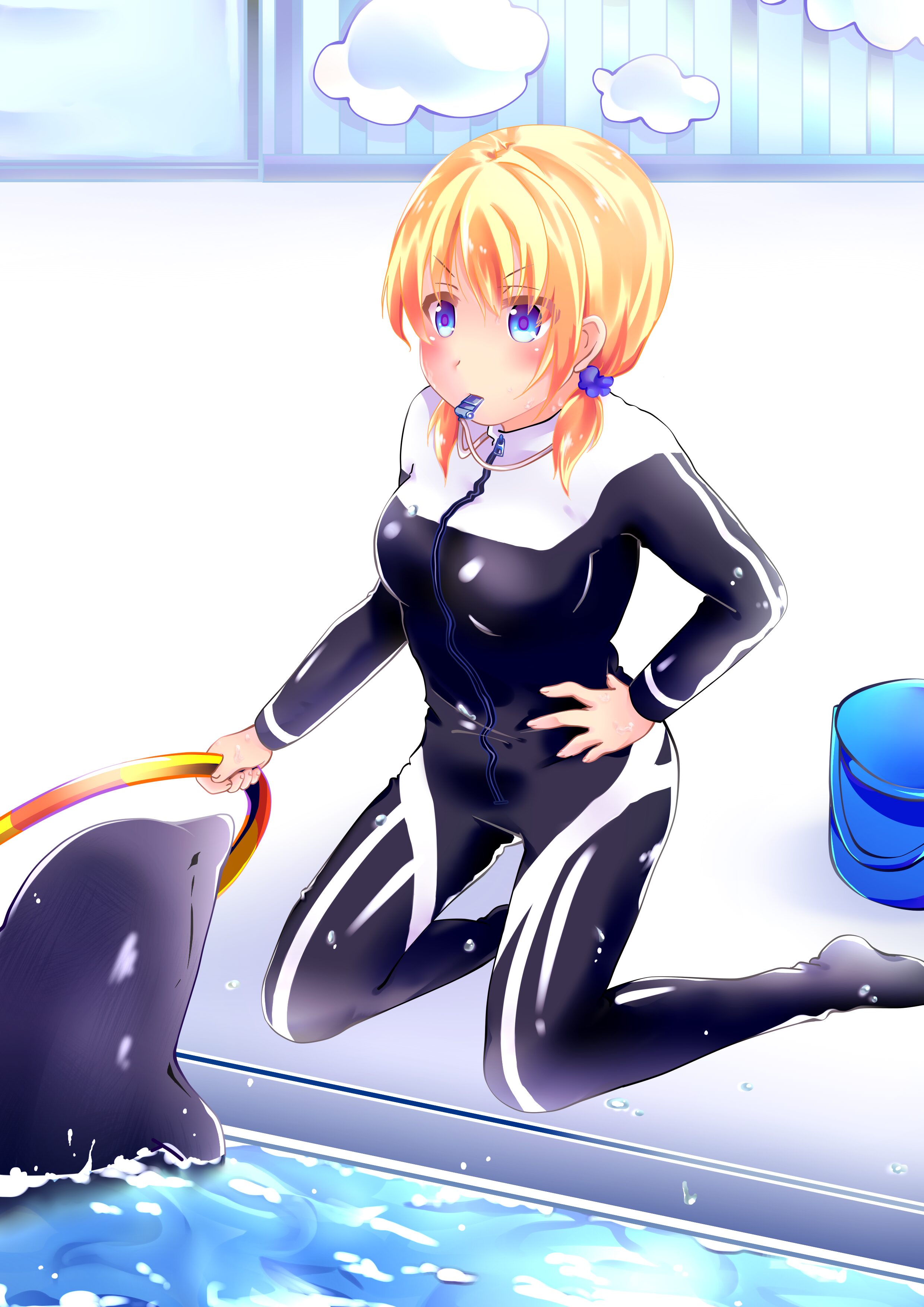 イルカのおねーさん