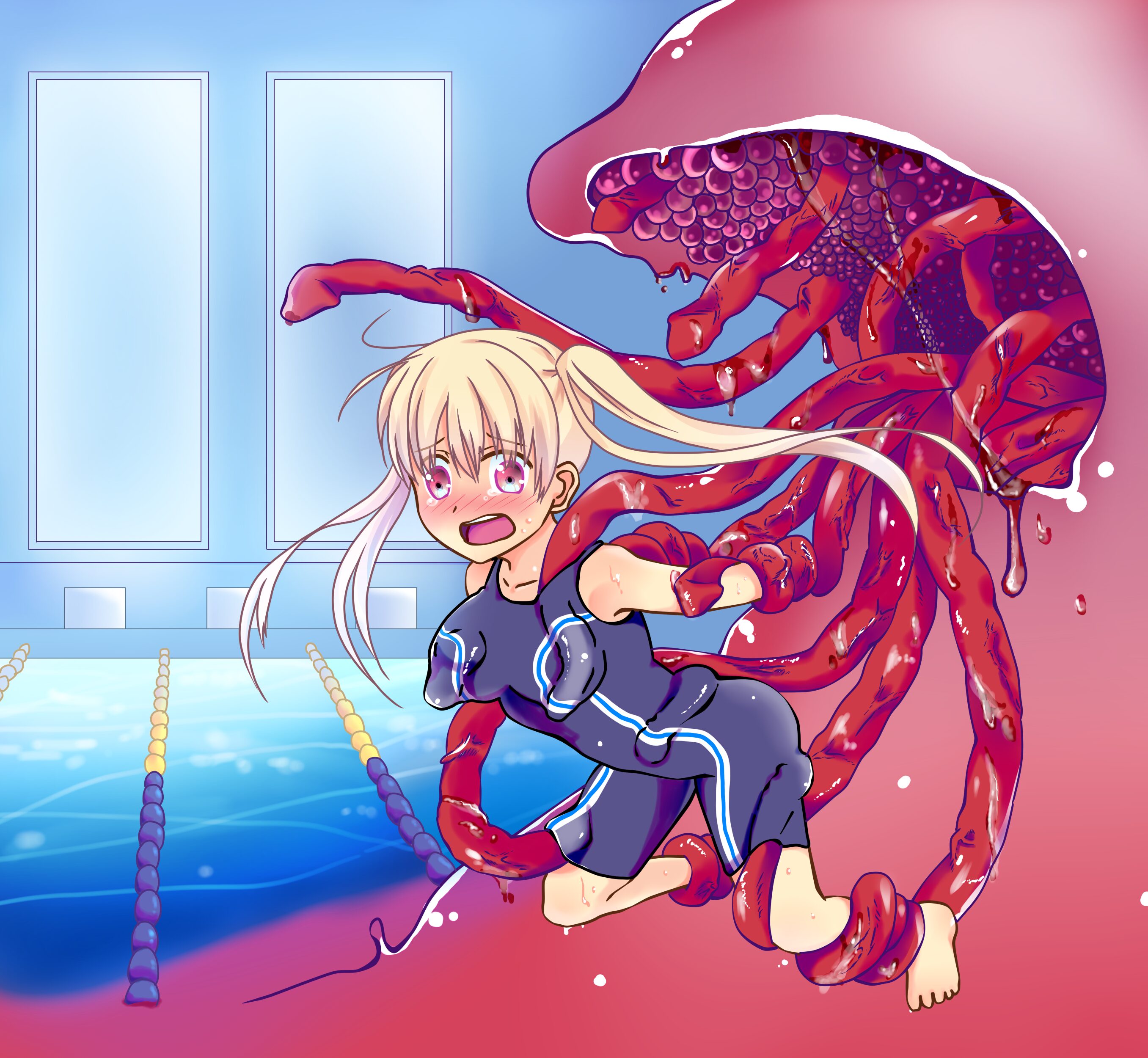 プールの魔物